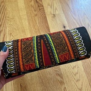 Colorful African Dashiki Clutch